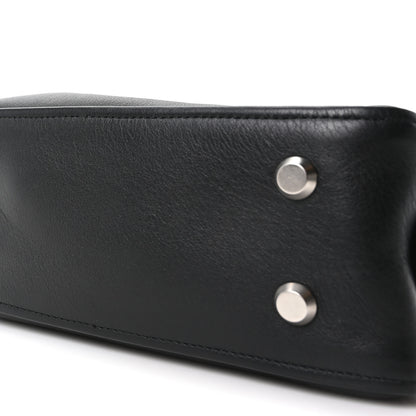 Balenciaga Calfskin S Triangle Duffle Black 10 of 10