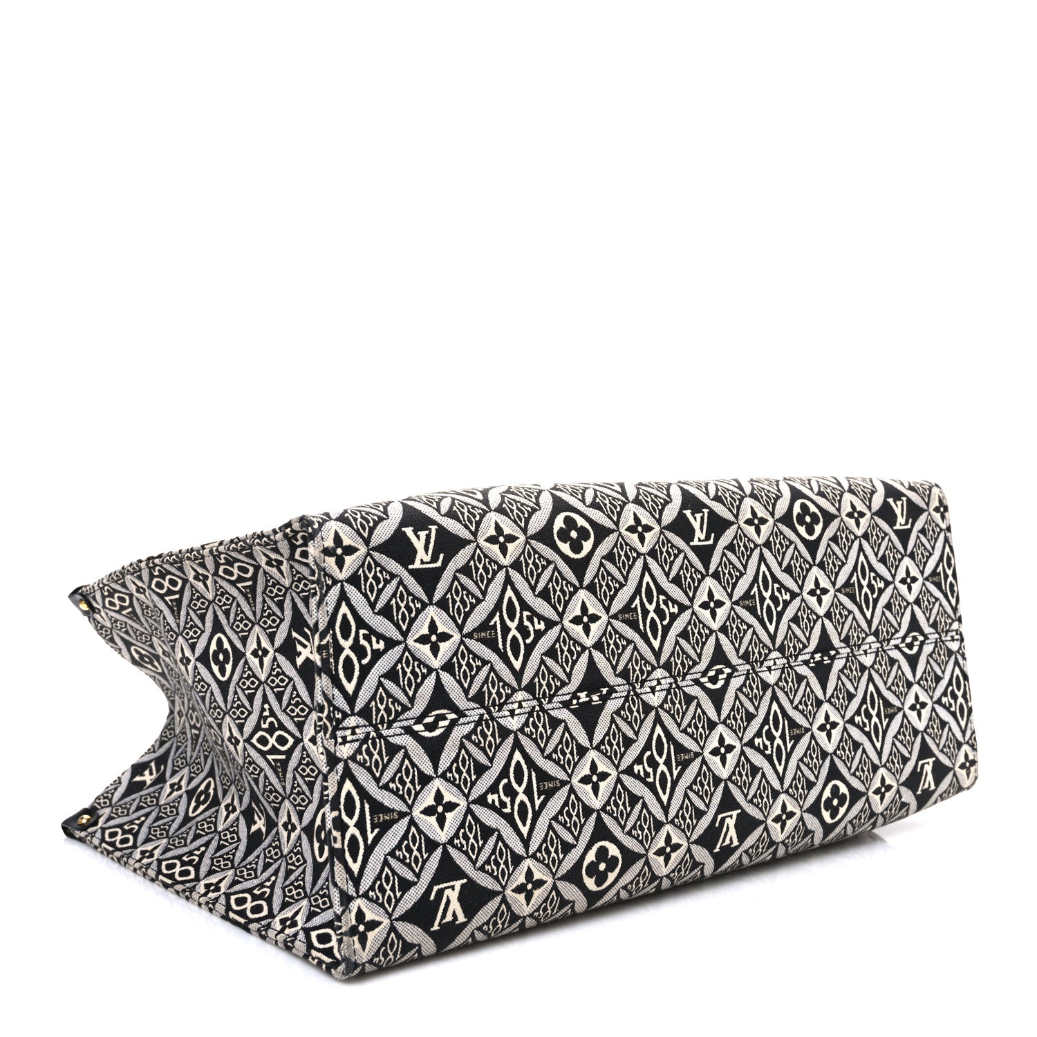 Louis Vuitton Jacquard Since 1854 Onthego GM Grey 4 of 9