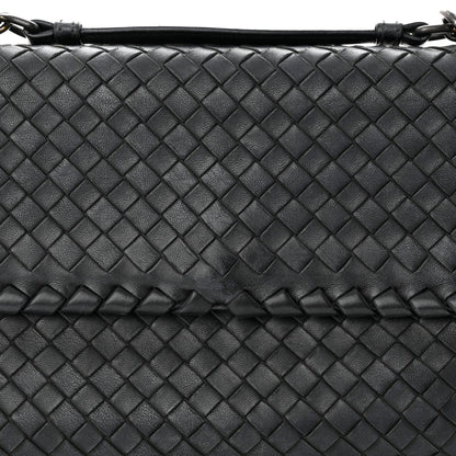 Bottega Veneta Nappa Intrecciato Small Olimpia Bag Black 7 of 23