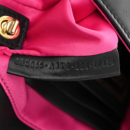 Fendi X VERSACE Vitello Seta Fendace Mini Brooch Baguette Black 7 of 12