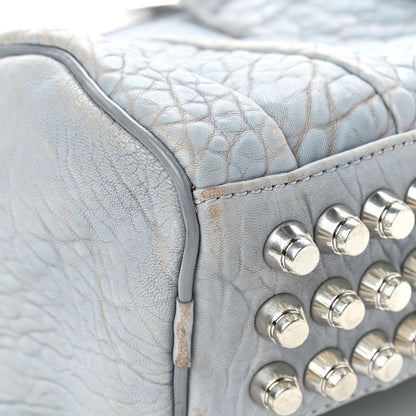 Alexander Wang Pebbled Lambskin Mini Rockie Carbon Rodhium Hardware 13 of 17