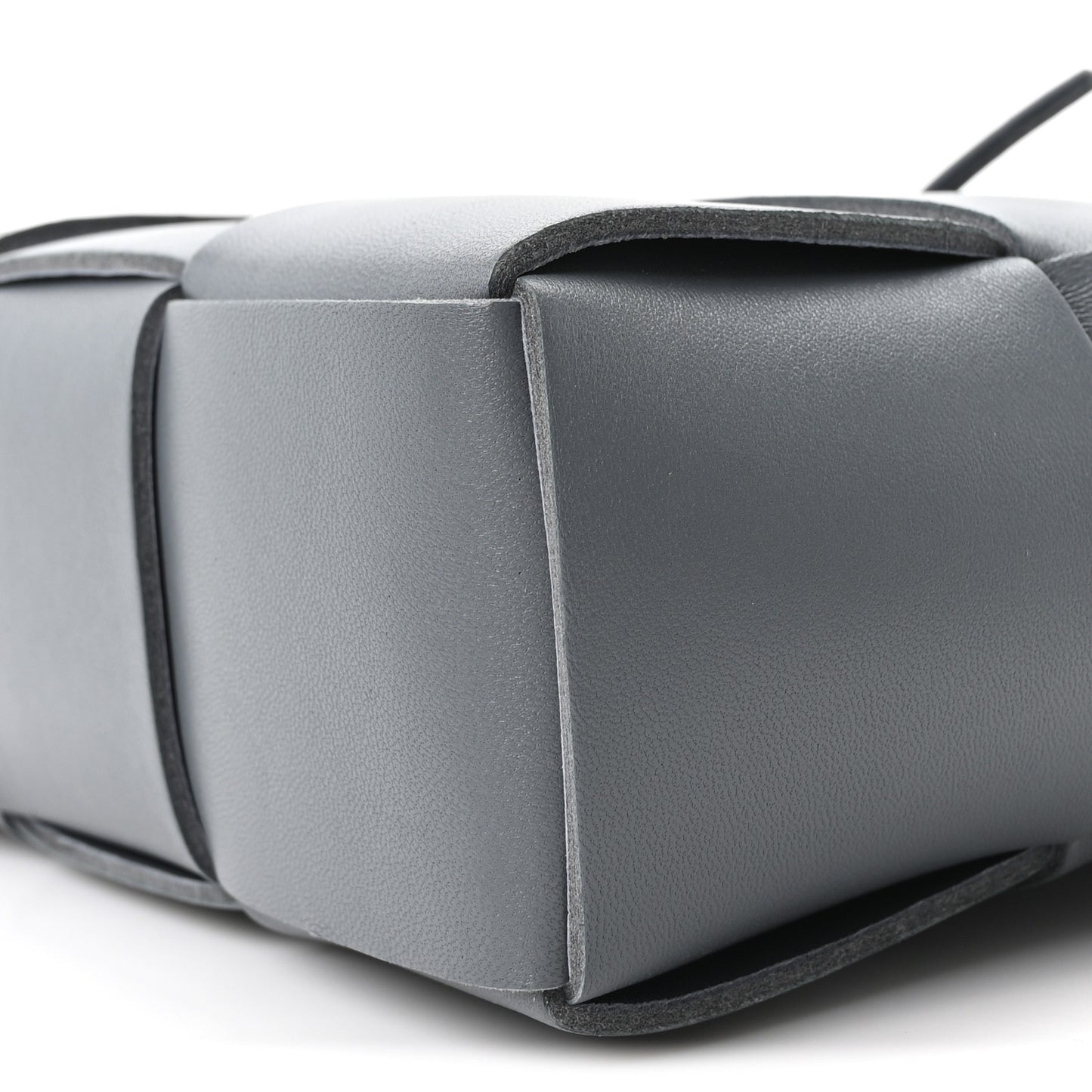 Nappa Maxi Intrecciato Mini Arco Tote Thunder