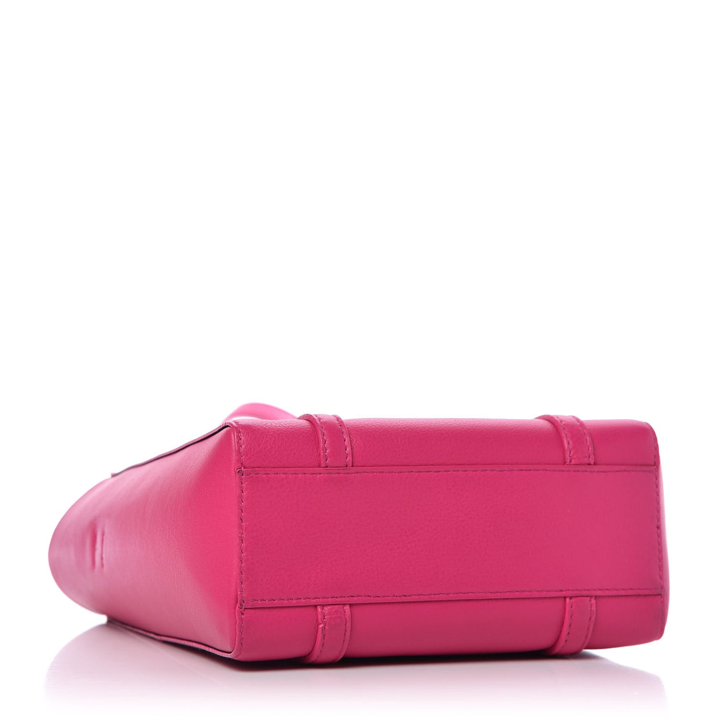 Calfskin XXS Everyday Tote Rose Magenta Black