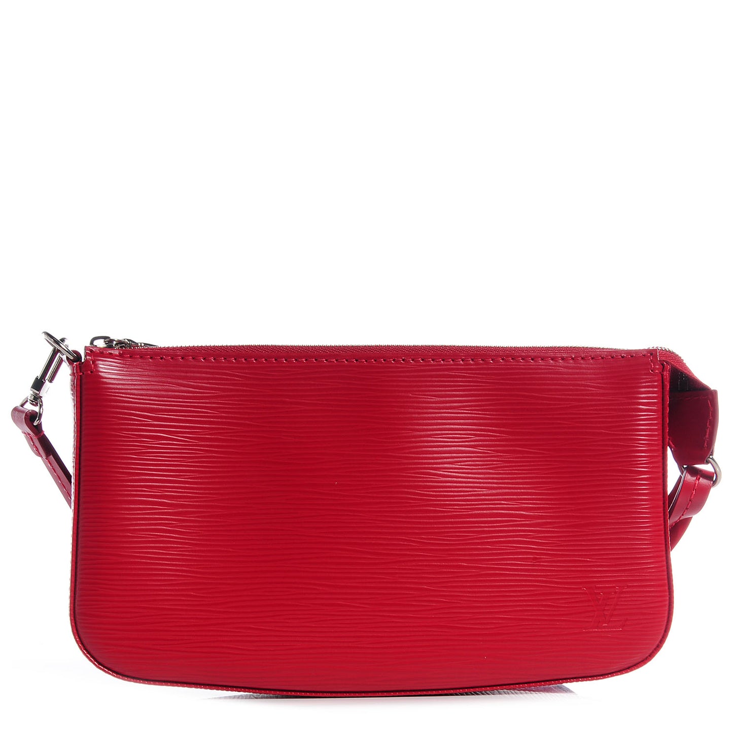 Epi Pochette Accessories NM Carmine