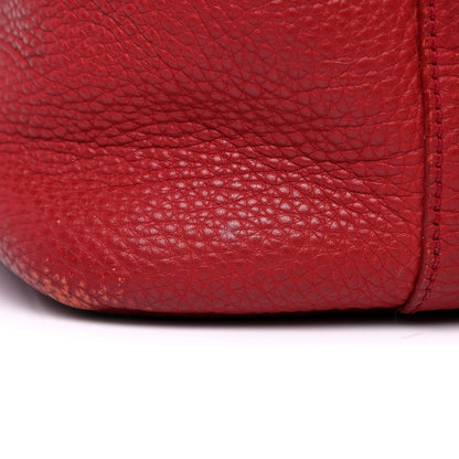 Prada Vitello Daino Tote Rosso 30 of 41