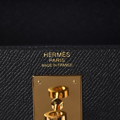 Hermes Epsom Kelly Sellier 32 Black 8 of 32