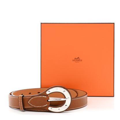 Hermes Barenia Chance 24 Belt 75 Fauve 7 of 7