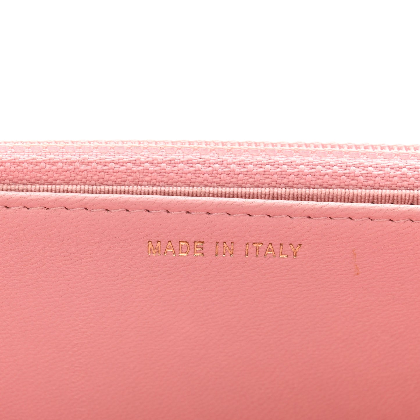 Tweed Quilted Wallet On Chain WOC Blue Pink Gold
