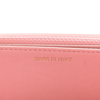 Chanel Tweed Quilted Wallet On Chain WOC Blue Pink Gold 8 of 11