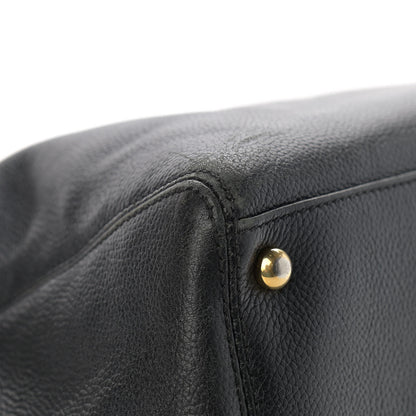 Chanel Calfskin Cerf Executive Shopper Tote Black 7 of 15