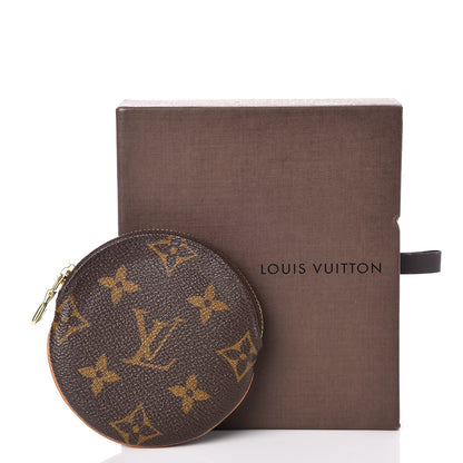 Louis Vuitton Monogram Round Coin Purse 8 of 8