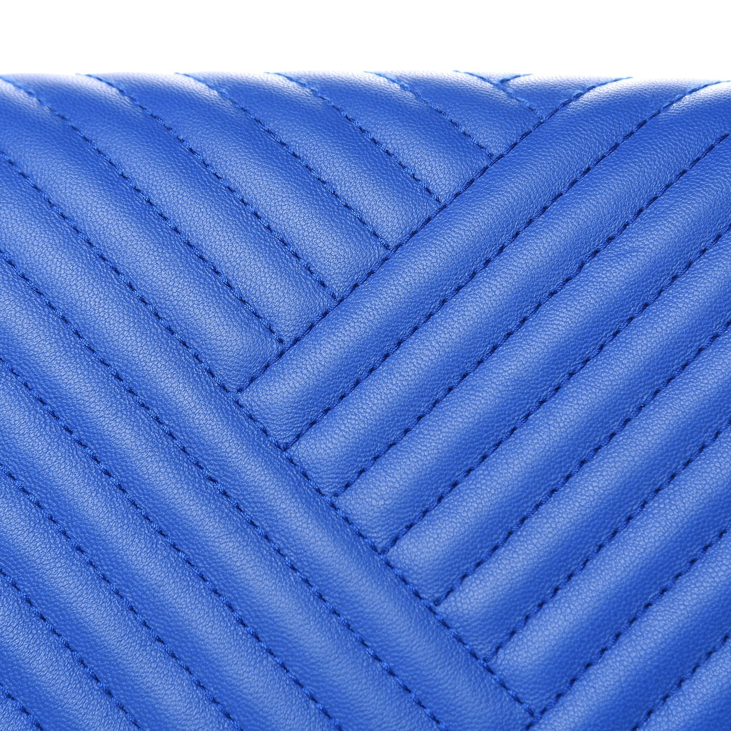 Chanel Lambskin Large CC Crossing Flap Blue 12 of 12