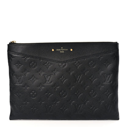Louis Vuitton Empreinte Daily Pouch Black 1 of 9
