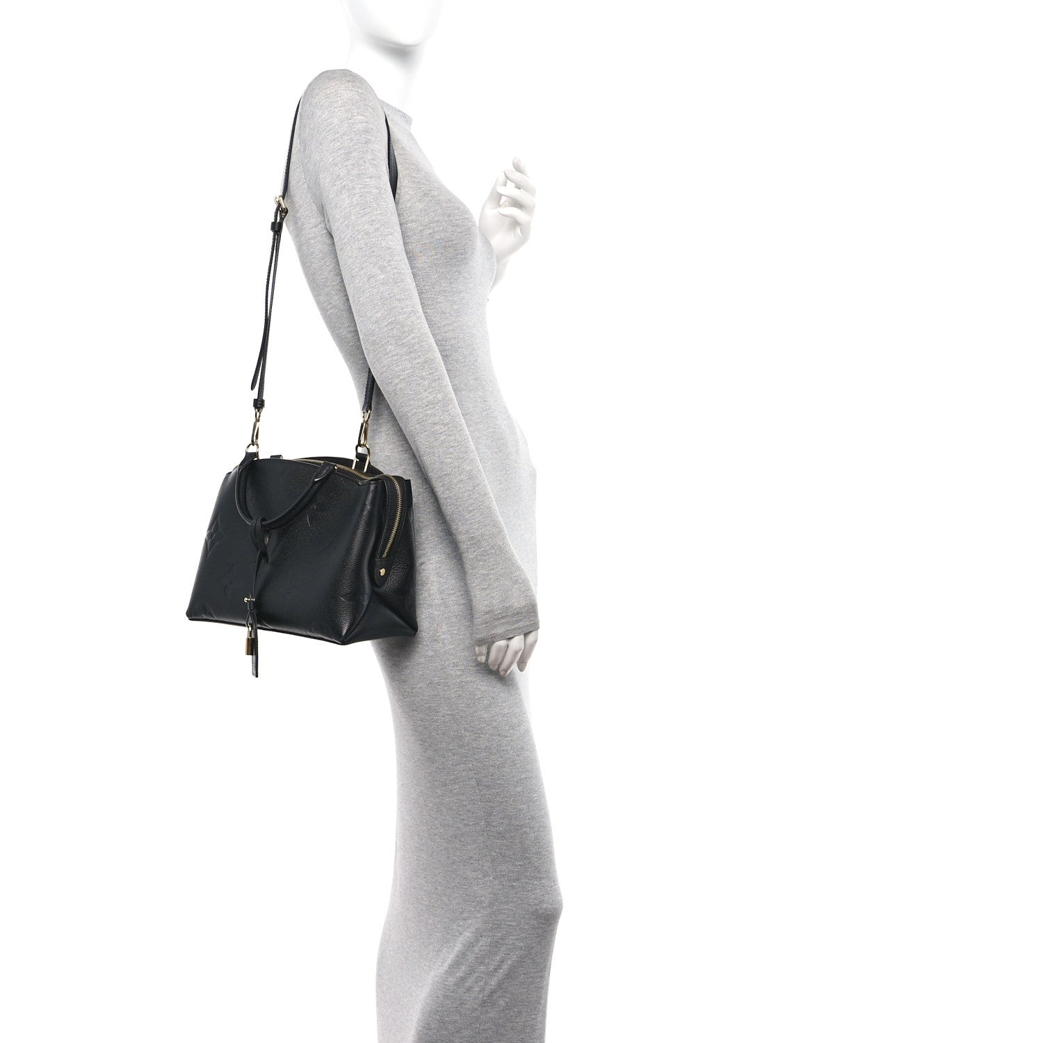 Louis Vuitton Empreinte Monogram Giant Petit Palais Black 2 of 13