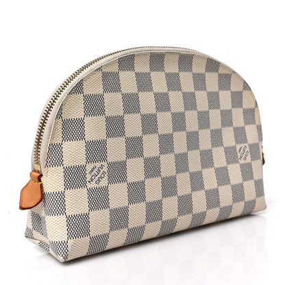 Louis Vuitton Damier Azur Cosmetic Pouch GM 3 of 7