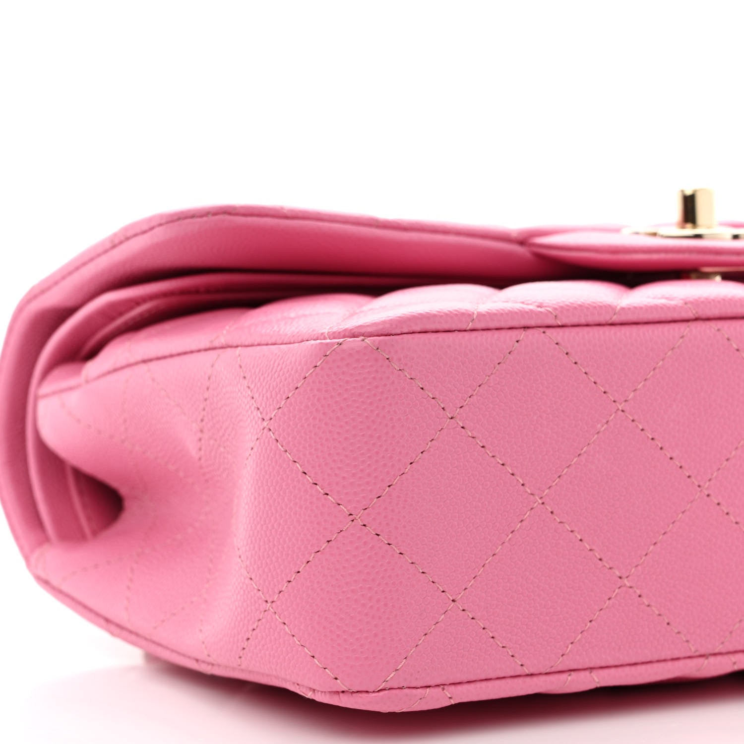 Chanel Caviar Quilted Small Double Flap Pink 9 of 11