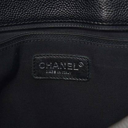 Chanel Caviar Quilted Grand Shopping Tote GST Black 6 of 11