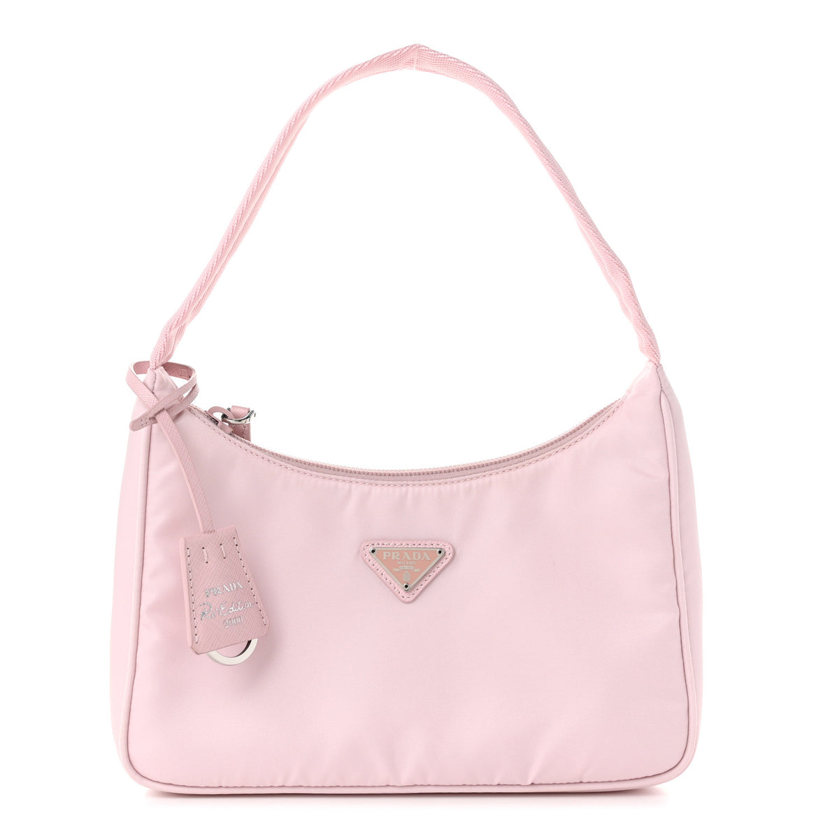 Prada Tessuto Nylon Saffiano Re-Edition 2000 Bag Alabastro 1 of 11