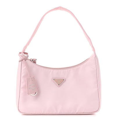 Prada Tessuto Nylon Saffiano Re-Edition 2000 Bag Alabastro 1 of 11