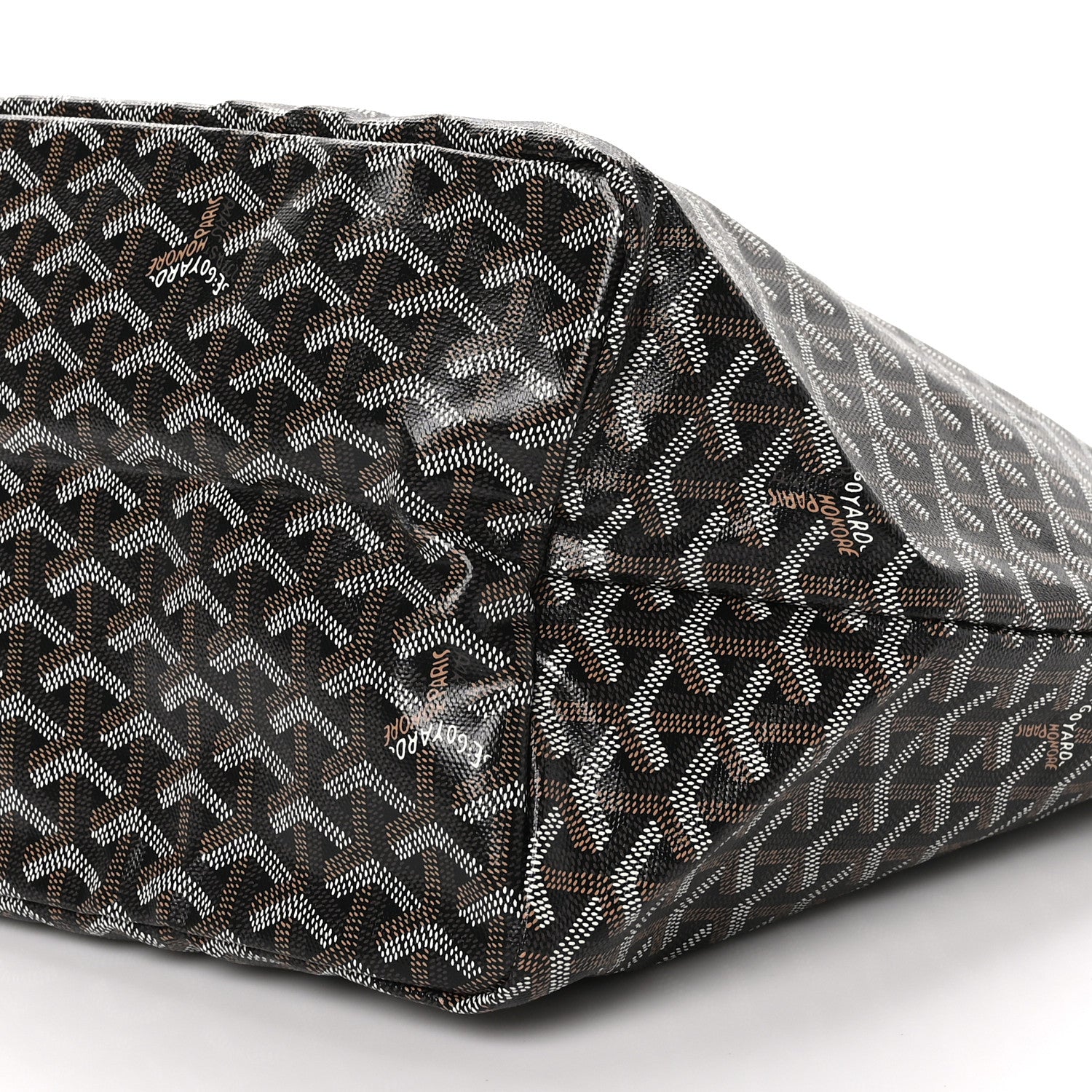 Goyard Goyardine Saint Louis GM Black Gold 11 of 11