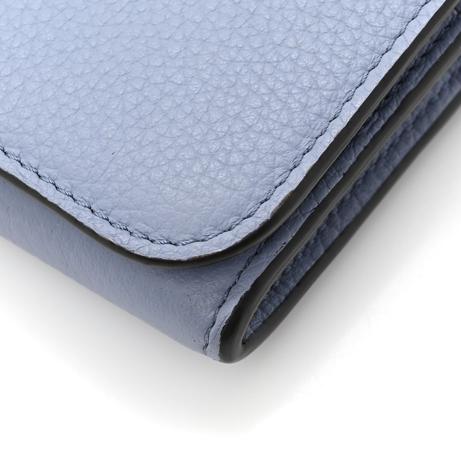 Chloe Calfskin Alphabet Long Wallet Smokey Blue 11 of 11