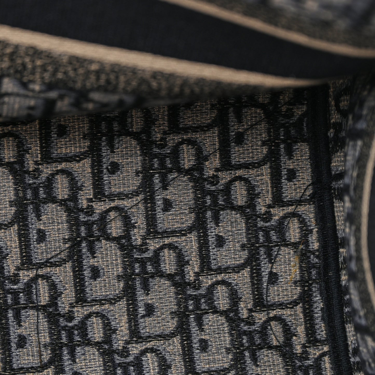 Oblique Medium Book Tote Blue Multicolor