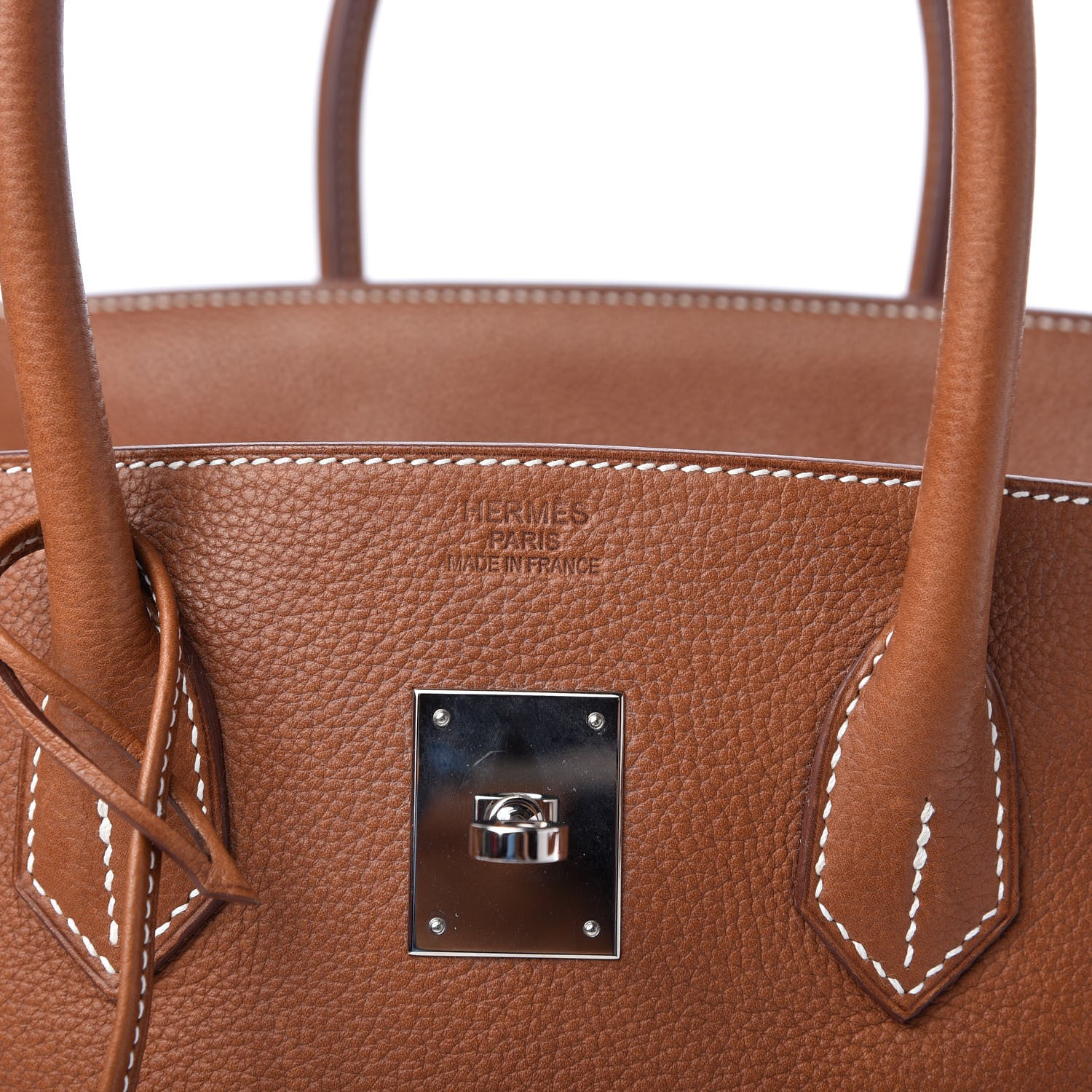 Hermes Natural Barenia Faubourg Birkin 35 Fauve 8 of 11