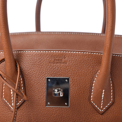 Hermes Natural Barenia Faubourg Birkin 35 Fauve 8 of 11