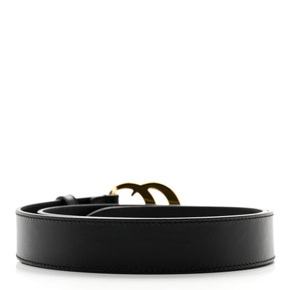 Gucci Plutone Calfskin Double G 30mm Belt 85 34 Black 3 of 5