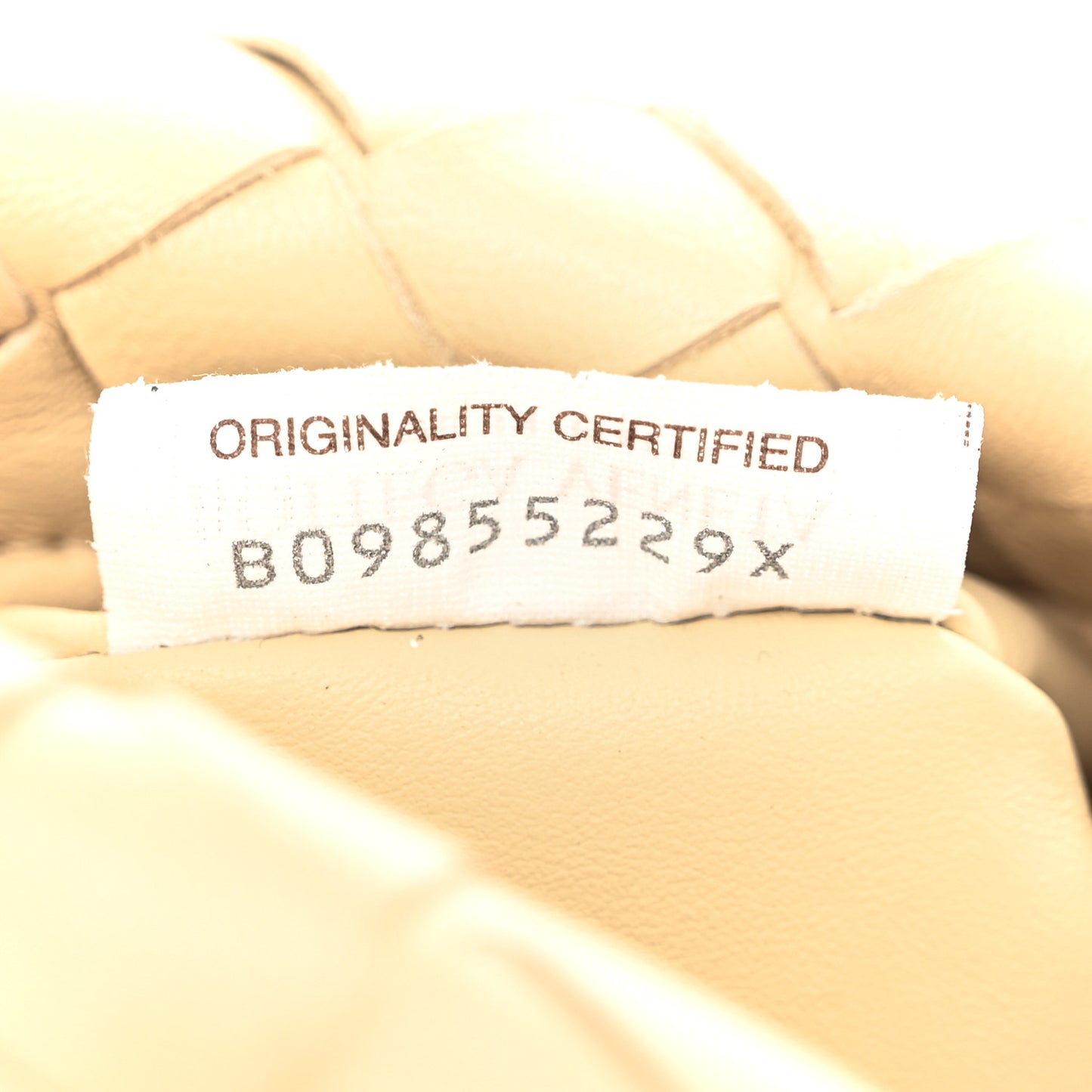 Nappa Intrecciato Mini Jodie Porridge