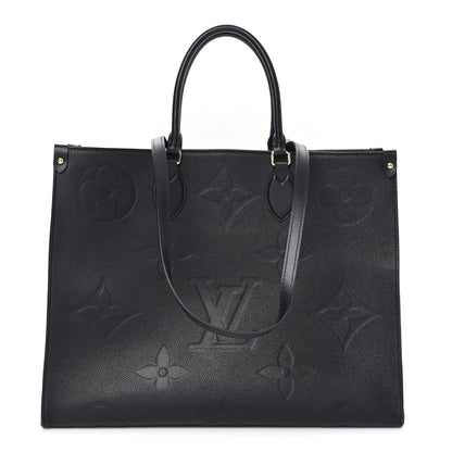 Louis Vuitton Empreinte Monogram Giant Onthego GM Black 1 of 9