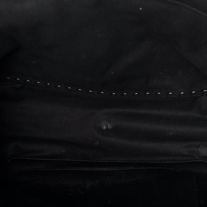 Valentino Garavani Vitello Medium Rockstud Tote Black 10 of 10
