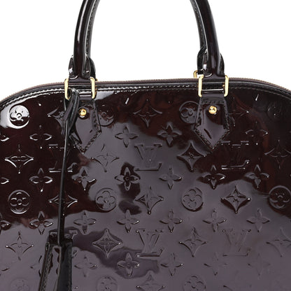 Louis Vuitton Vernis Alma GM Amarante 7 of 11