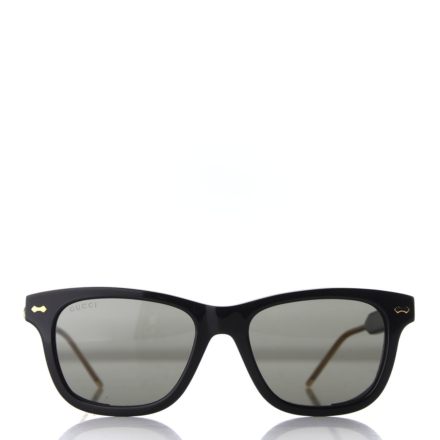Gucci Acetate Square Frame Sunglasses GG0671S Black 2 of 9