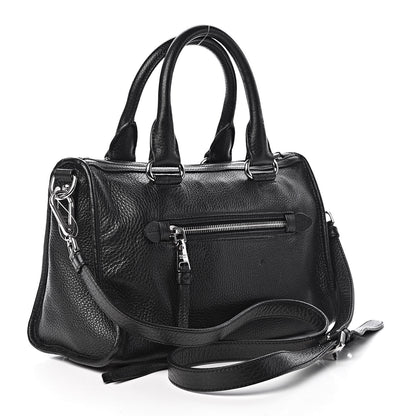 Prada Vitello Daino Shopping Satchel Black 3 of 11