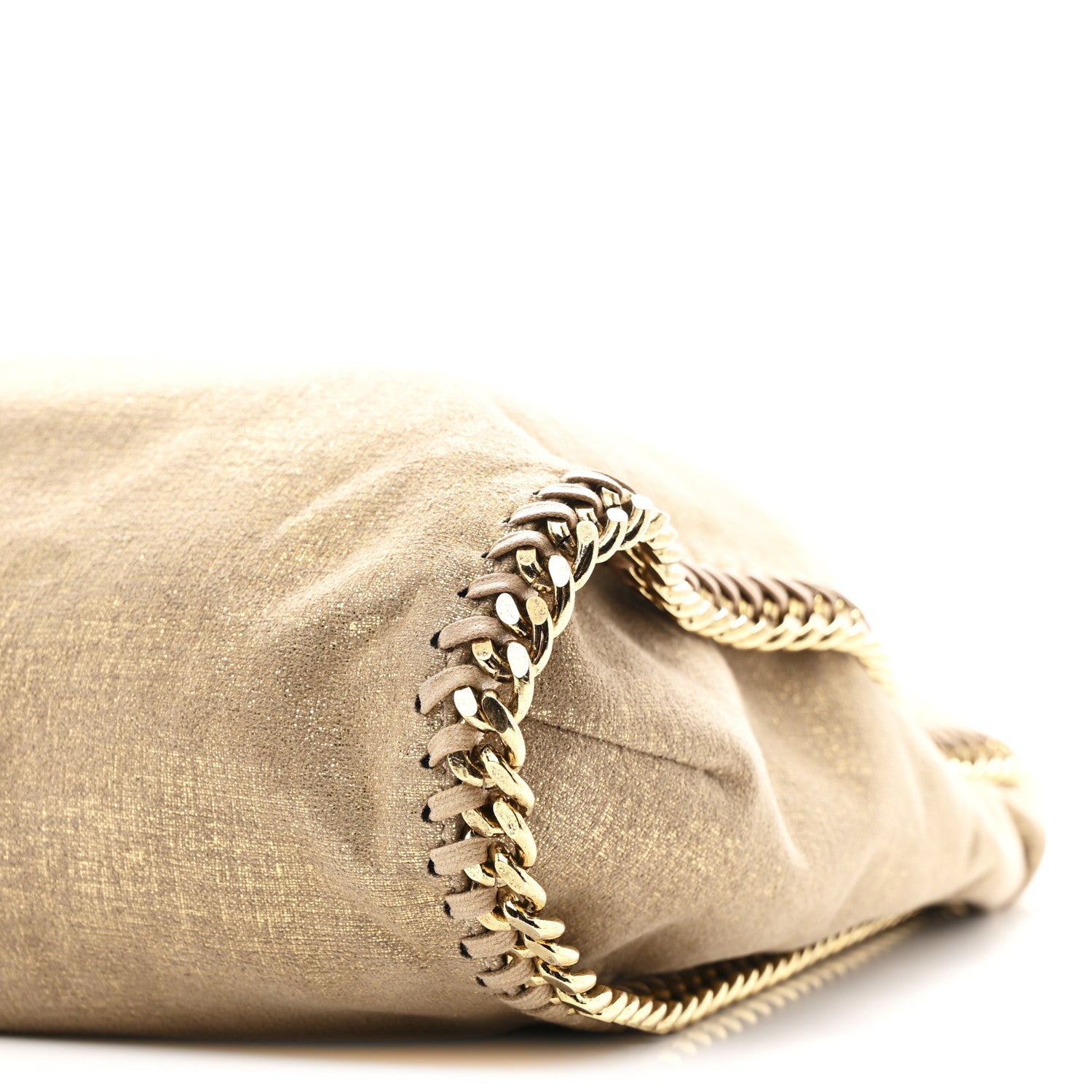 Stella McCartney Shaggy Deer Falabella Big Tote Gold 13 of 13