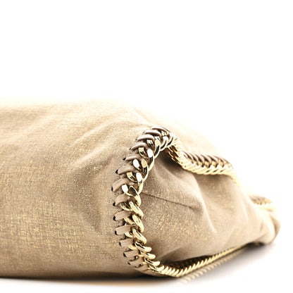 Stella McCartney Shaggy Deer Falabella Big Tote Gold 13 of 13