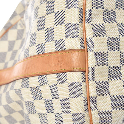 Louis Vuitton Damier Azur Keepall Bandouliere 45 27 of 32