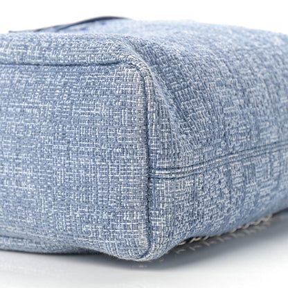 Chanel Canvas Large Deauville Backpack Blue 10 of 10