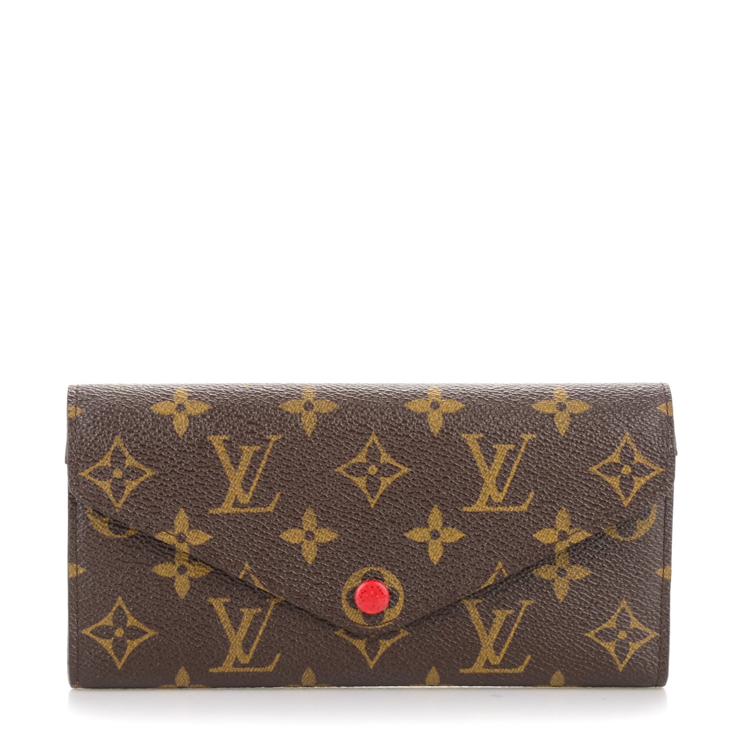 Monogram Josephine Wallet Red