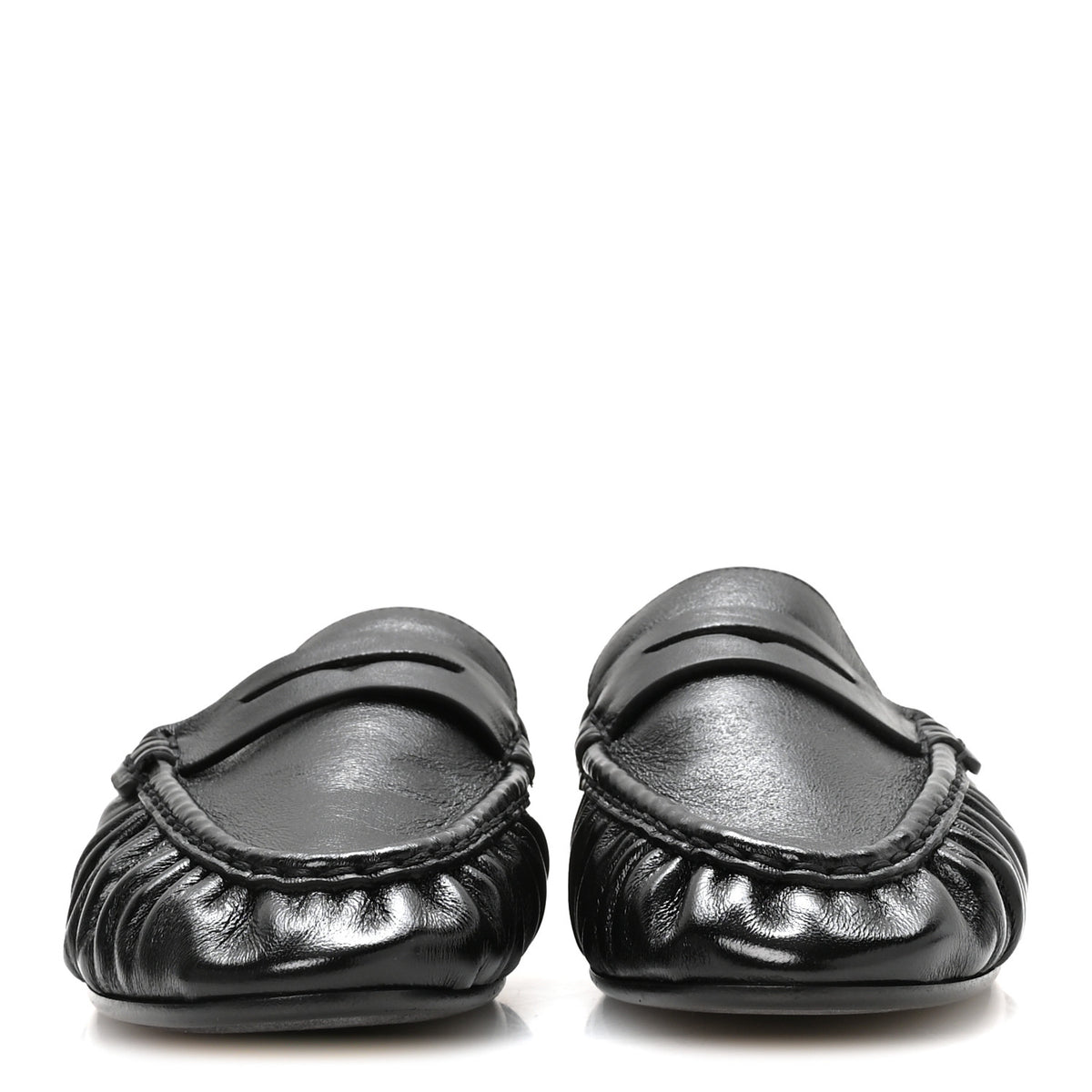 Saint Laurent Nappa Sugar Le Loafer 05 Mule 40 Black 3 of 9