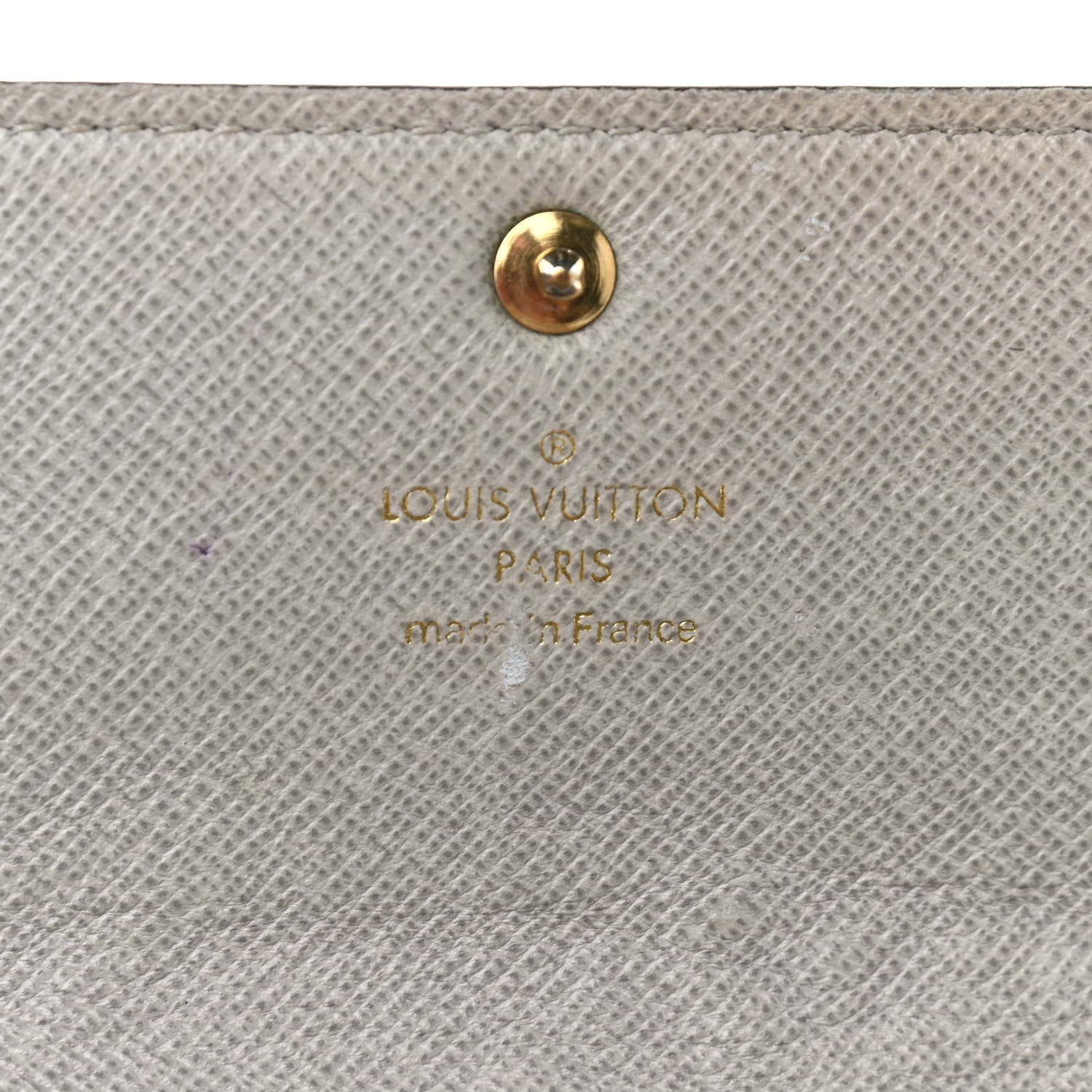 Louis Vuitton Monogram Dentelle Sarah Wallet Silver 6 of 9