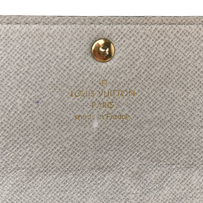 Louis Vuitton Monogram Dentelle Sarah Wallet Silver 6 of 9