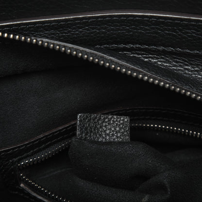 Celine Drummed Calfskin Micro Luggage Black 7 of 11