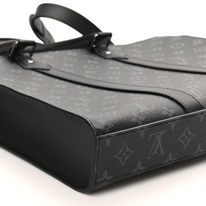 Louis Vuitton Monogram Eclipse Sac Plat Horizontal Zipper 8 of 9