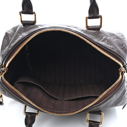 Louis Vuitton Empreinte Speedy Bandouliere 25 Chocolate 5 of 8