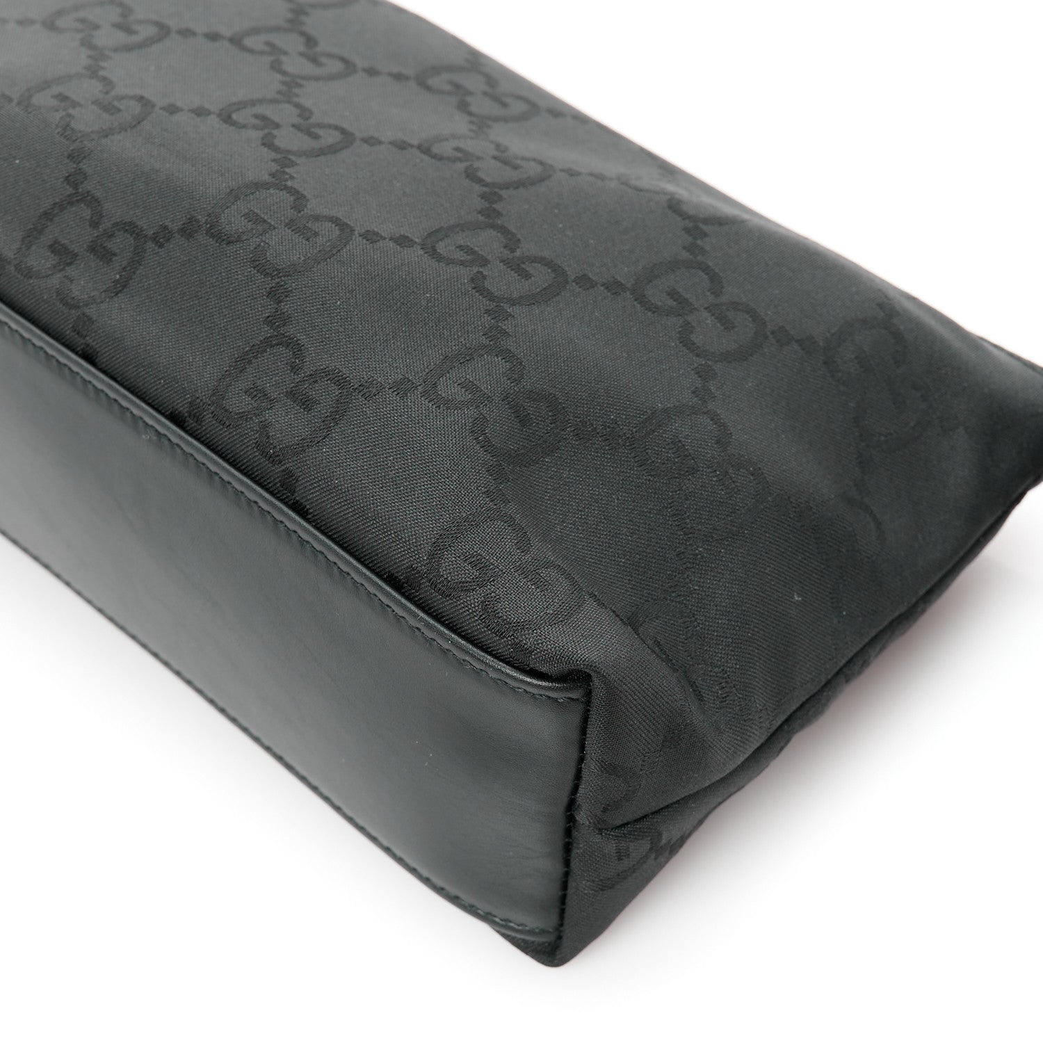 Gucci Nylon Monogram Cosmetic Pouch Black 10 of 10