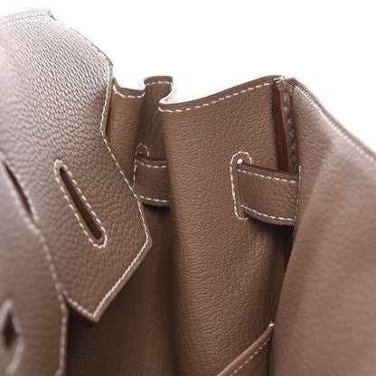 Hermes Togo Birkin 35 Etoupe 8 of 39