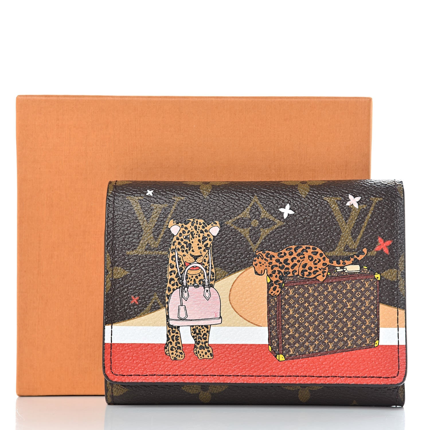 Louis Vuitton Monogram 2018 Christmas Animation Victorine Wallet 8 of 8