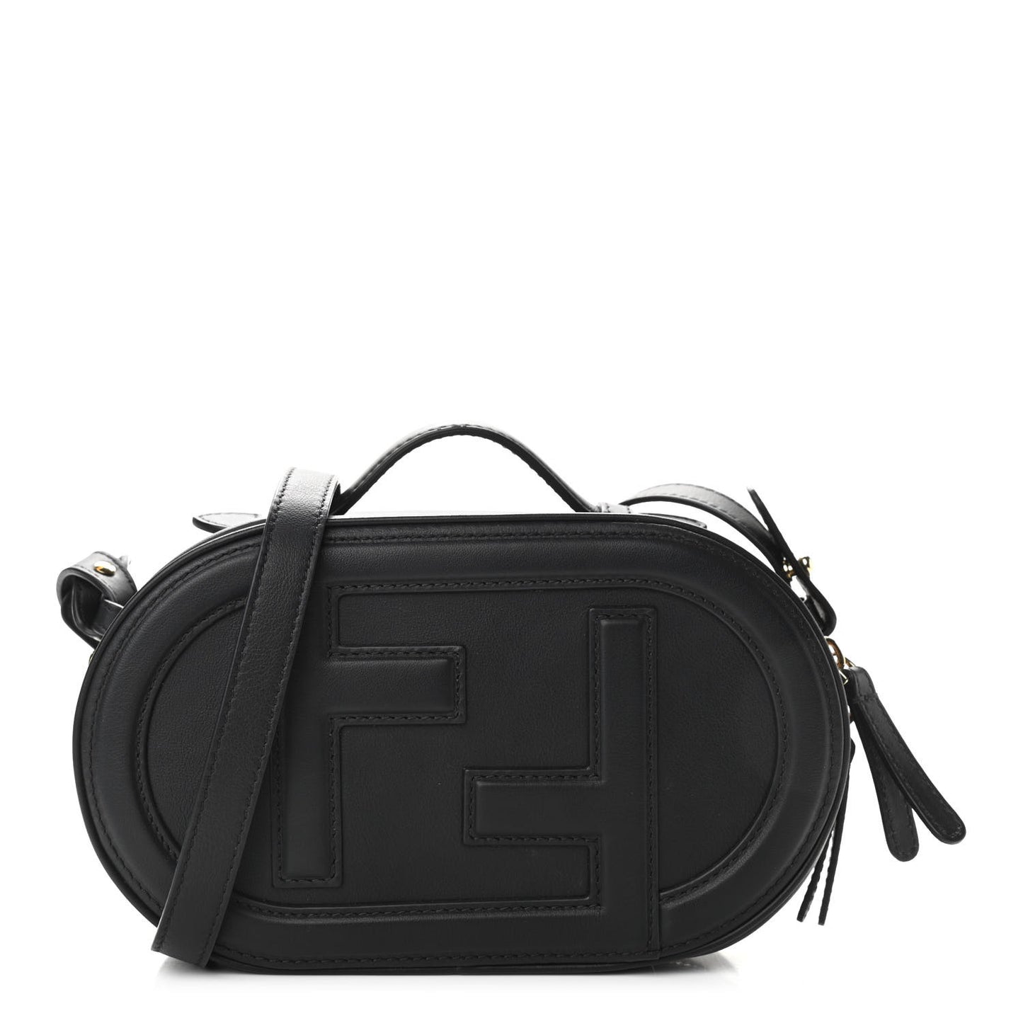 Vitello Grace Matte Mini O'Lock Camera Case Black